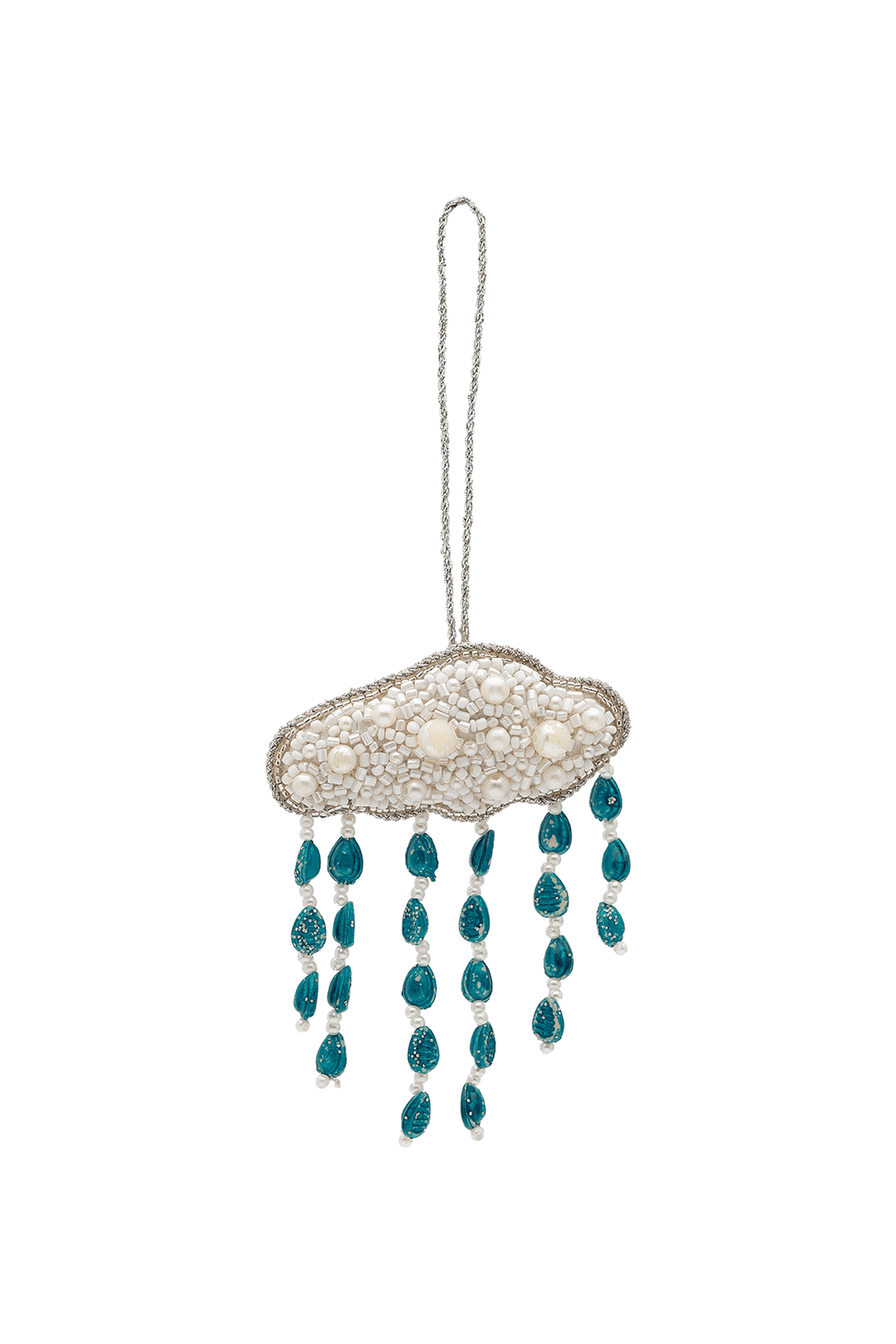 Ozdoba choinkowa Beaded Pearly Weather