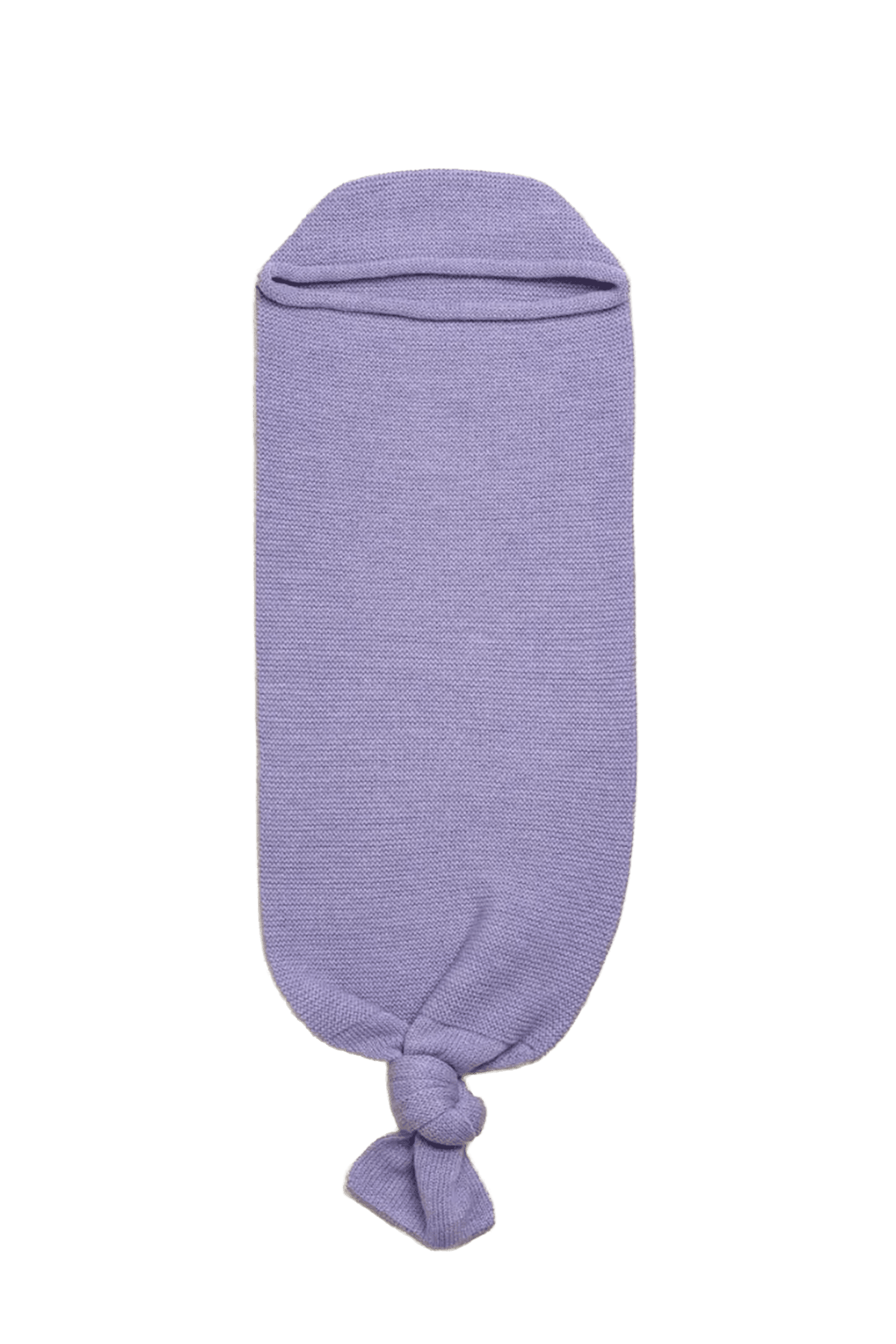 Kokon niemowlęcy z wełny merino LILAC