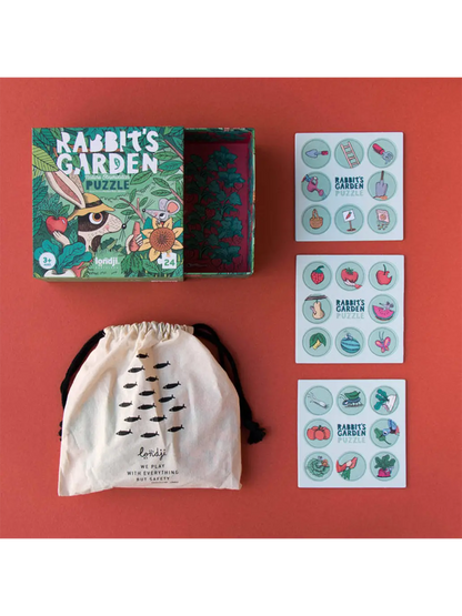 puzzle Rabbit’s Garden Londji BEBE Concept 