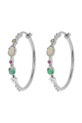 Big Storybook Hoop Earrings