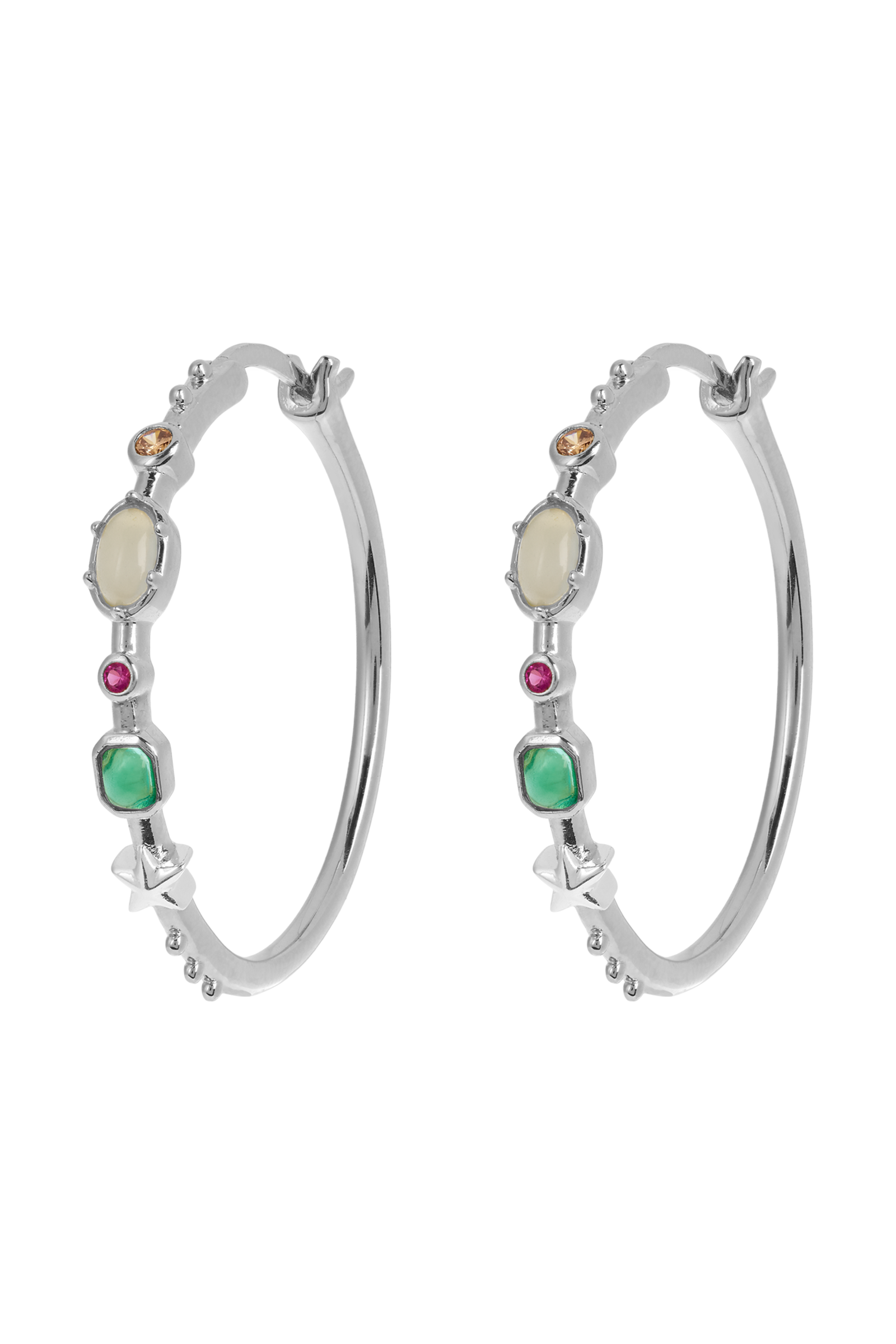 Big Storybook Hoop Earrings