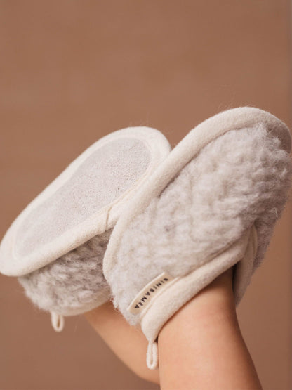 pantuflas de lana merino CLOUD