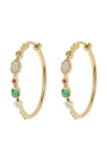 Big Storybook Hoop Earrings