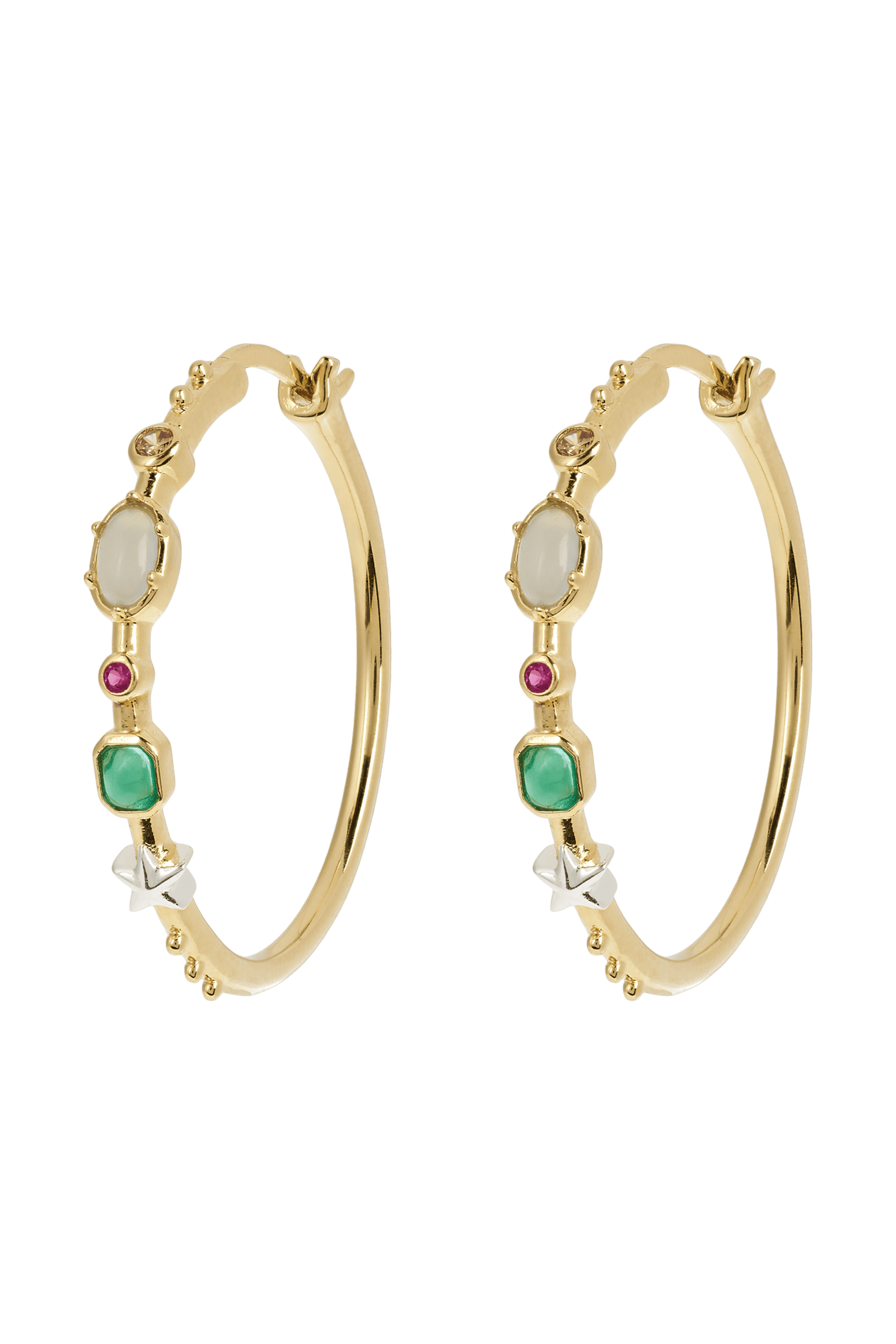Big Storybook Hoop Earrings