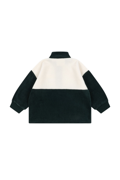 Felpa Tavi con mezza zip SCARAB