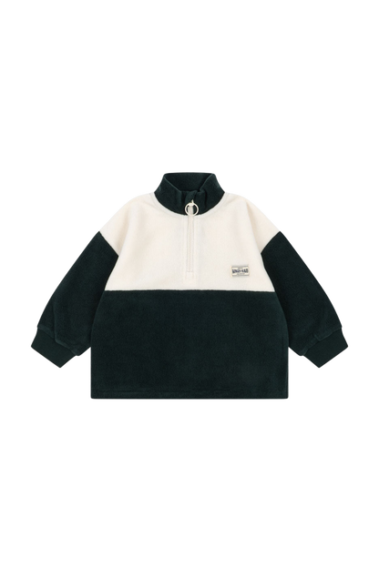 Felpa Tavi con mezza zip SCARAB