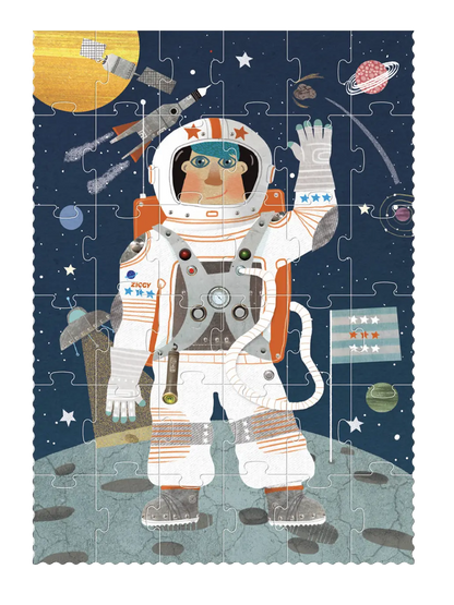 Puzzle kieszonkowe dla dzieci Astronaut Londji BEBE Concept 