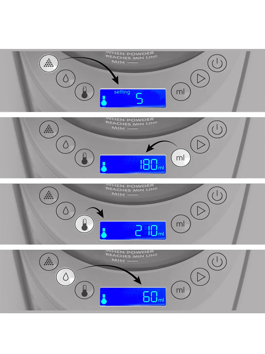 Ekspres do mleka Formula Pro Advanced Baby Brezza BÉBÉ Concept 