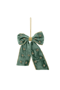 Ozdoba choinkowa Beaded Verdant Luxe Bow GREEN
