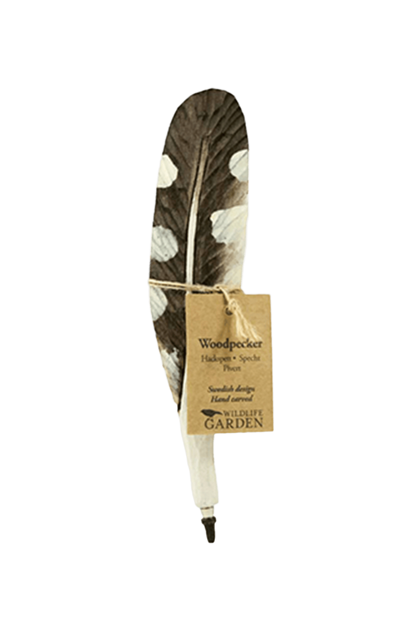 Wooden Pen Woodpecker Feather