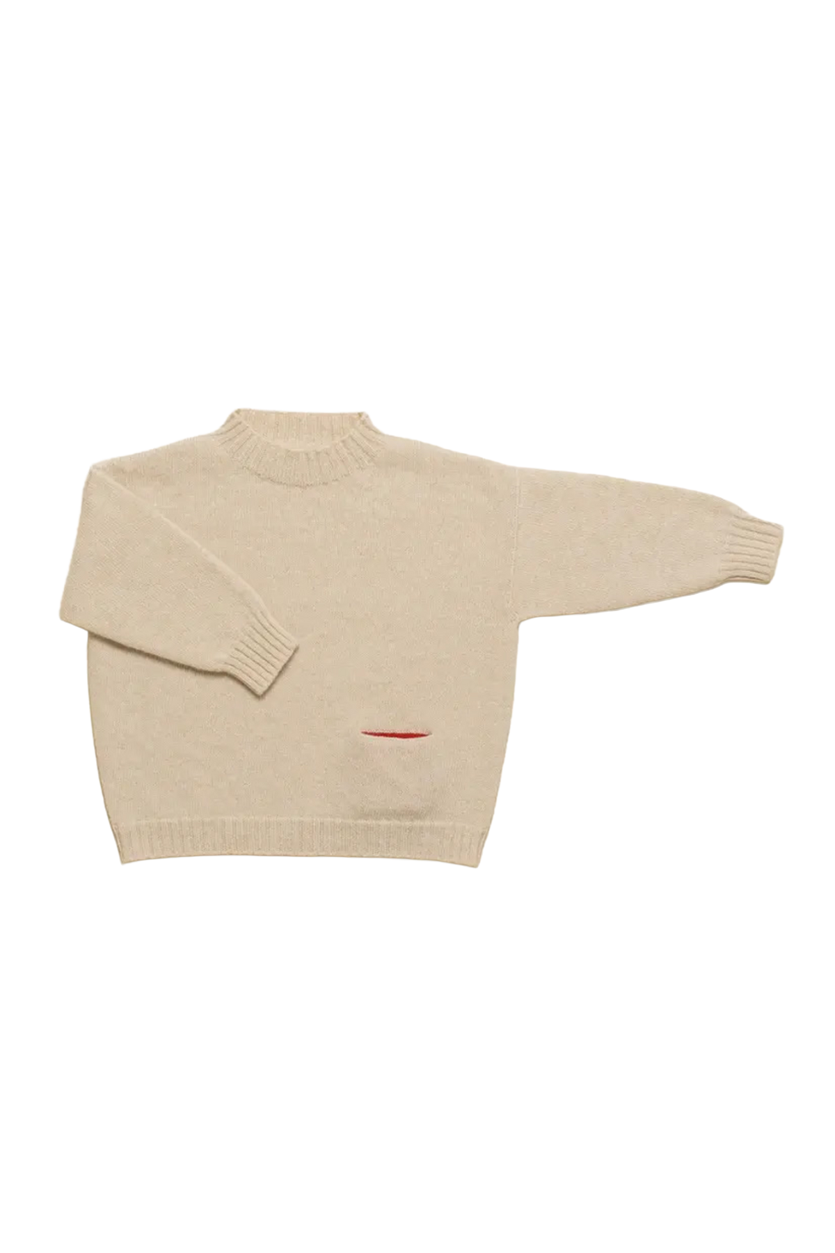 Jersey infantil de lana merino Kasper SEASHELL