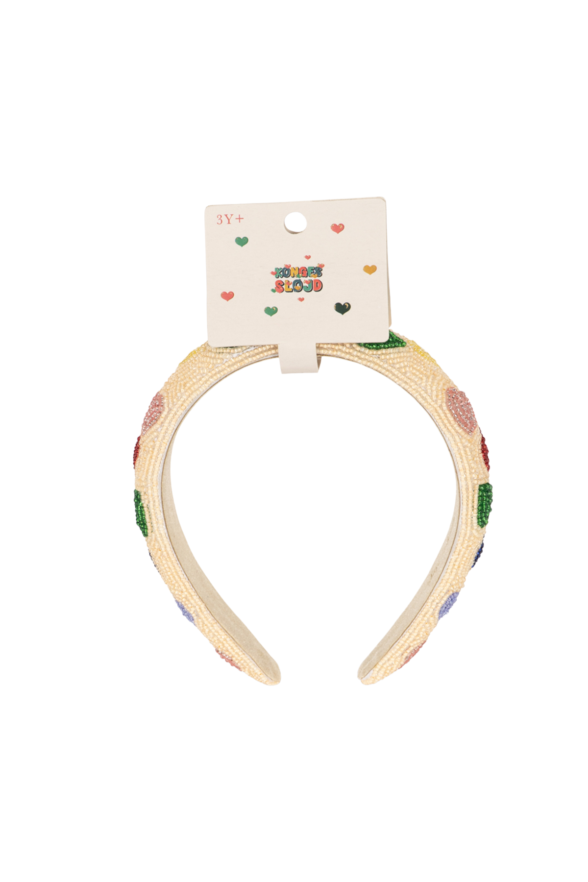 barrette à cheveux perlée Coeur COEUR COLORÉ
