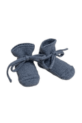 Miękkie buciki z wełny merino DENIM