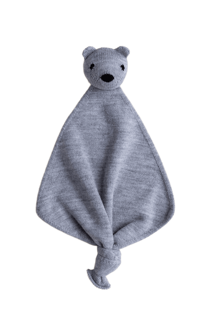 Przytulanka merino Teddy Tokki Grey Melange GREY