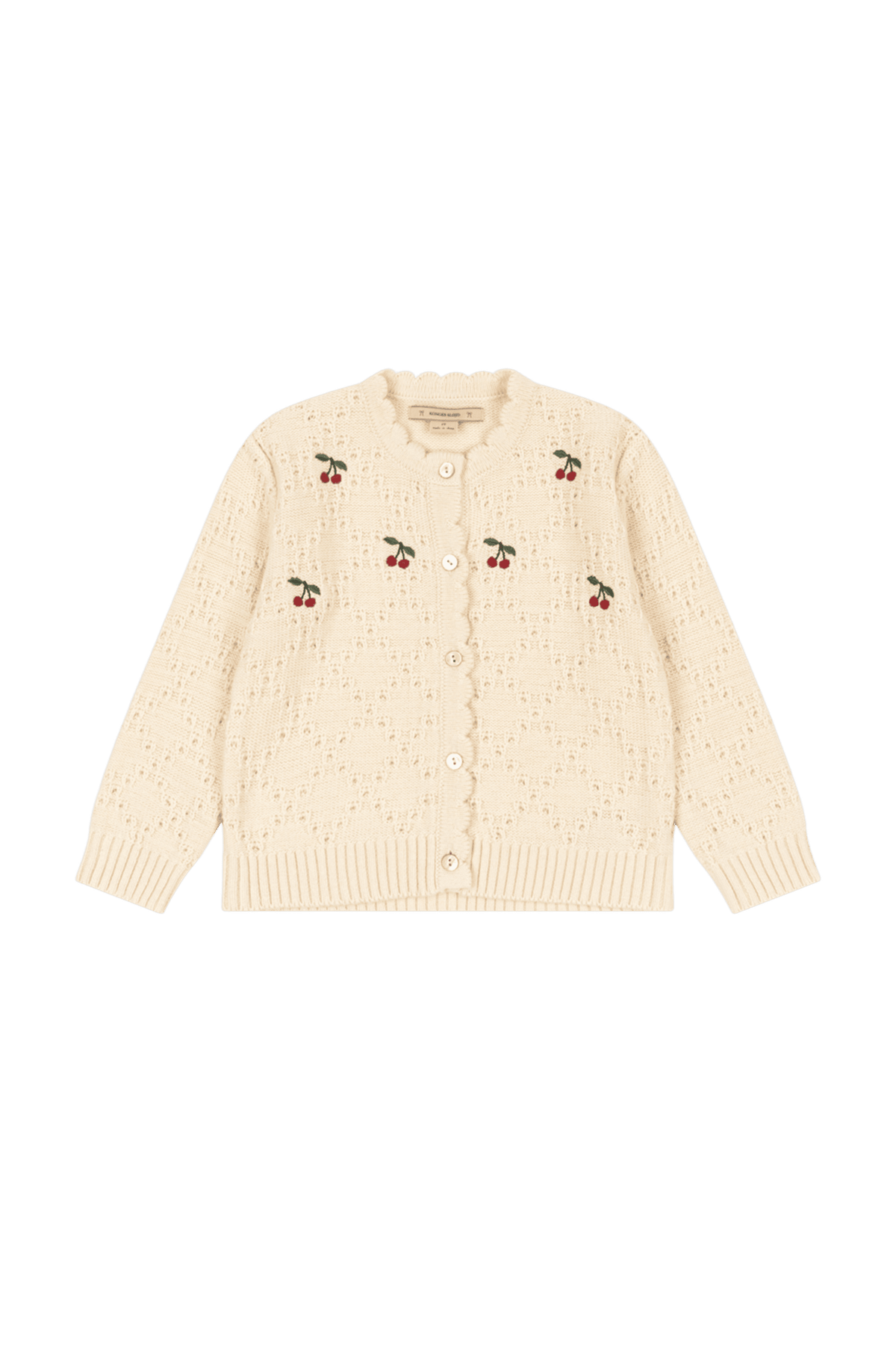 Gilet Cocolo en laine orné de détails BUTTERCREAM