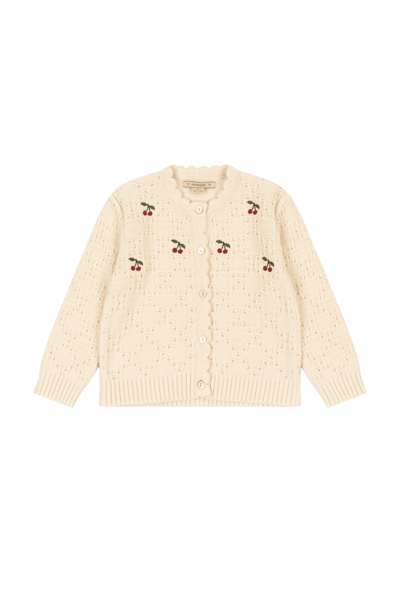 Wełniany sweter ze zdobieniami Cocolo Cardigan
