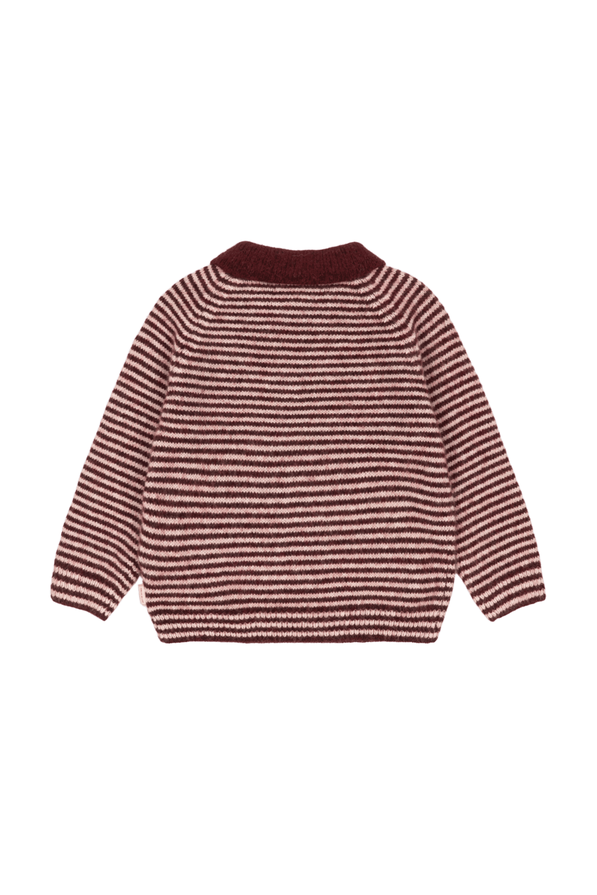Pull en laine d'alpaga Pipo Polo MAHOGANY STRIPE