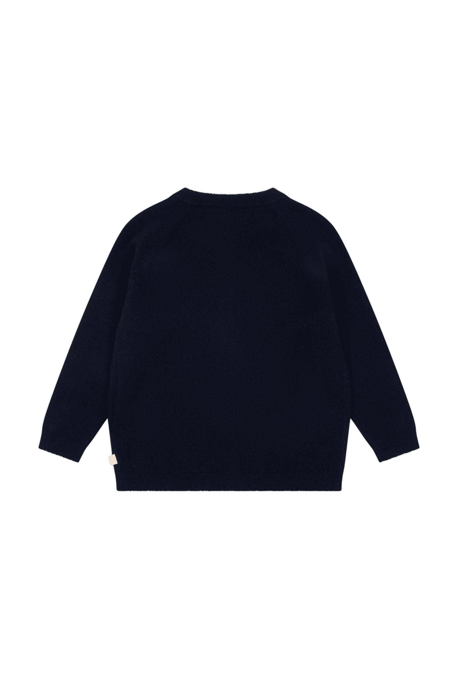 Wełniany sweter z ozdobnymi guzikami Cattie Cardigan BLUE
