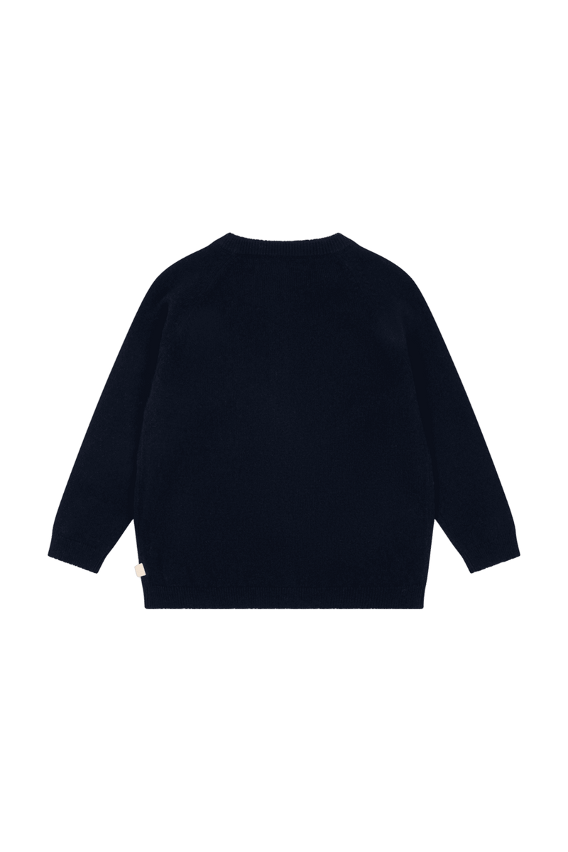 Wełniany sweter z ozdobnymi guzikami Cattie Cardigan