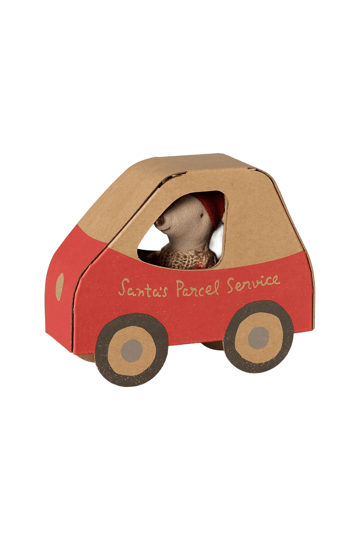 Świąteczna myszka Christmas Mouse In Car Box LITTLE SISTER