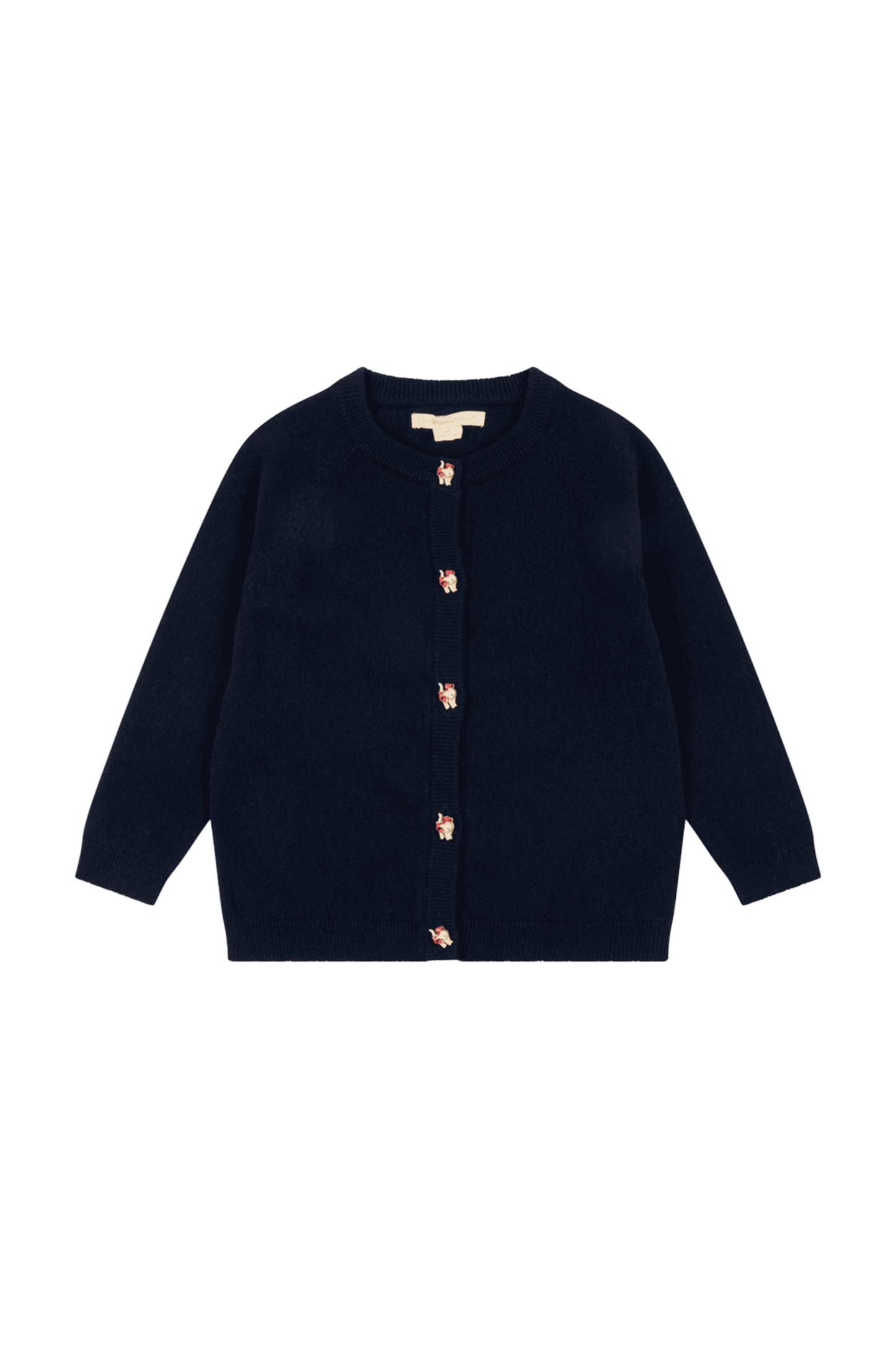 Wełniany sweter z ozdobnymi guzikami Cattie Cardigan