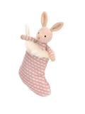 Зайчик у блискучій шкарпетці BUNNY