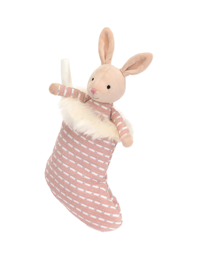 Króliczek w Lśniącej Skarpecie Jellycat BEBE Concept 