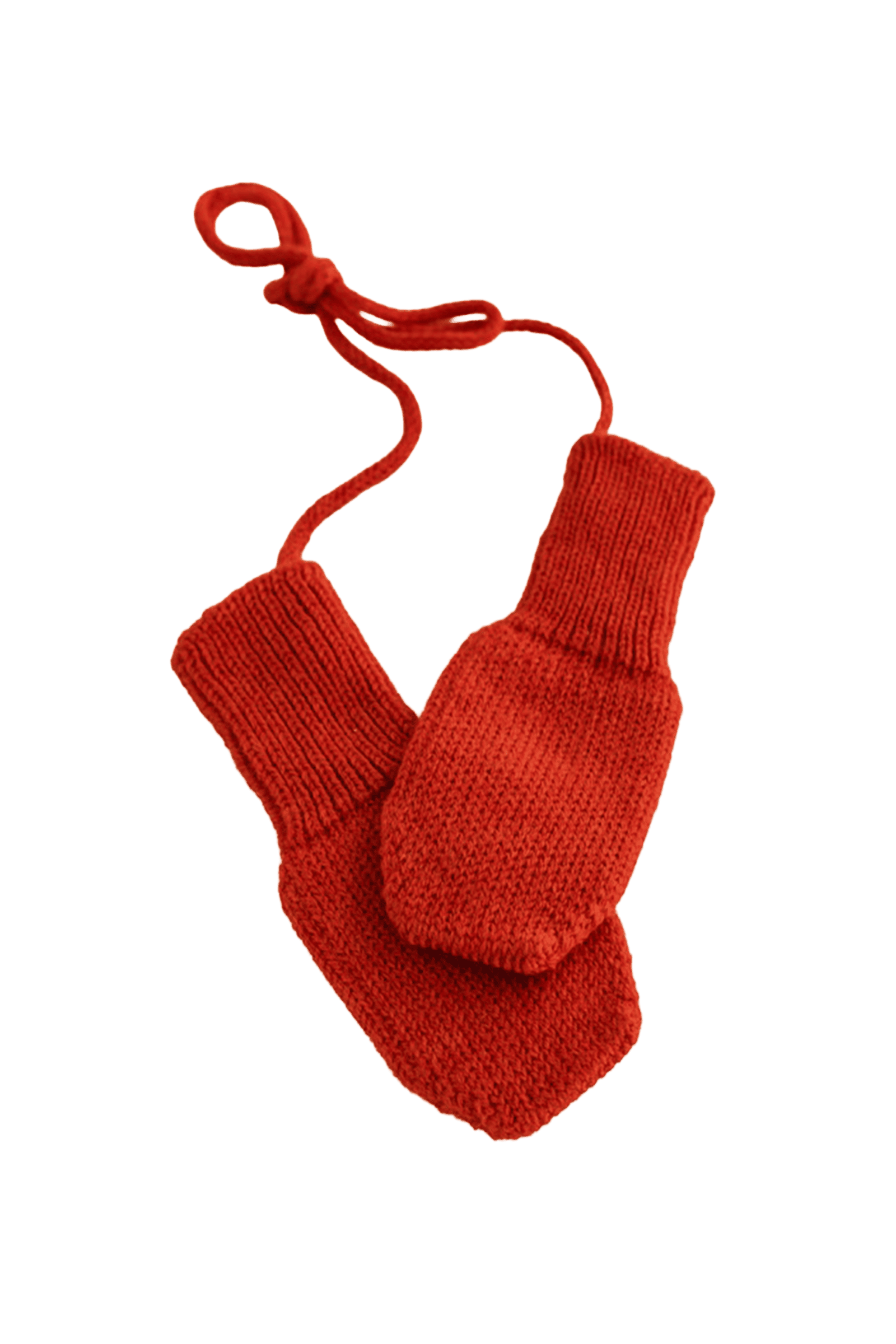 Rękawiczki niemowlęce merino Fiza Mittens RED