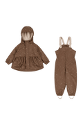 Rainy Palme Set Girl CHERRY DOT MARRONE