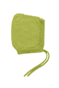 Czapeczka niemowlęca z wełny merino Pixie Bonnet Isidor LIME POP