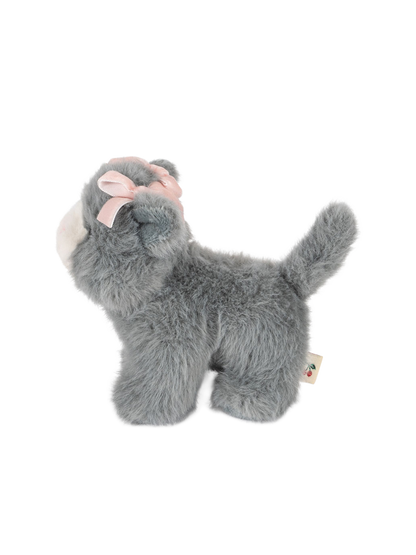 Mini przytulanka Szary Kot Baby Animal Konges Slojd BÉBÉ Concept 