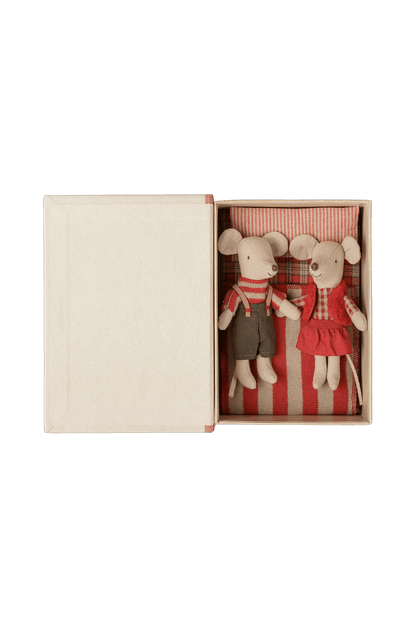 Świąteczne myszki Christmas Twin Mice In A Book