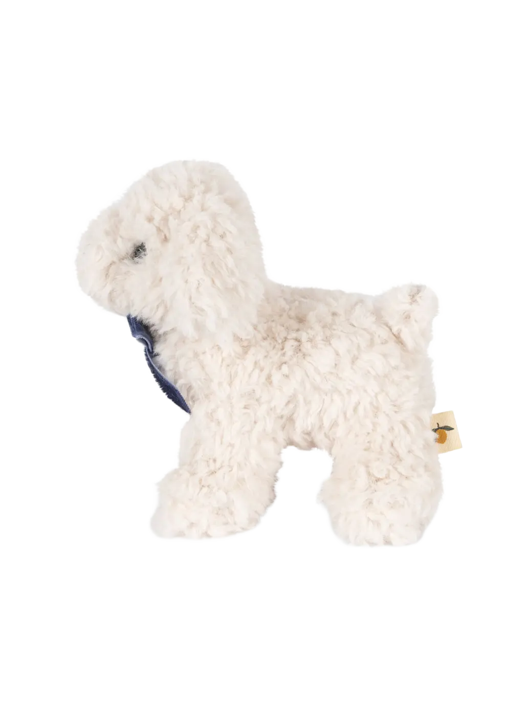 Mini przytulanka Biały Piesek Baby Animal Konges Slojd BEBE Concept 