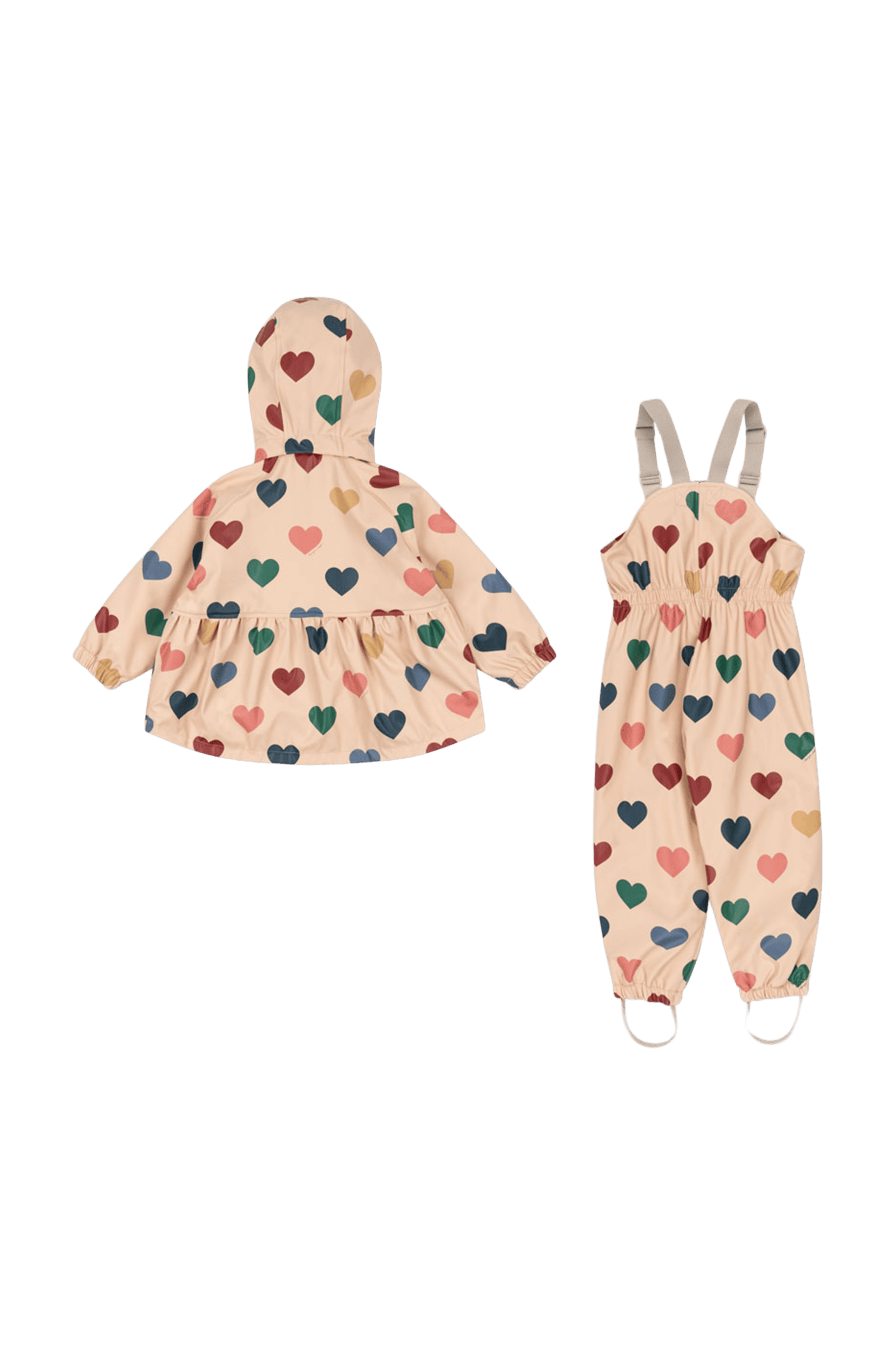 Komplet przeciwdeszczowy Rainy Palme Set BON COEUR COLORÉ