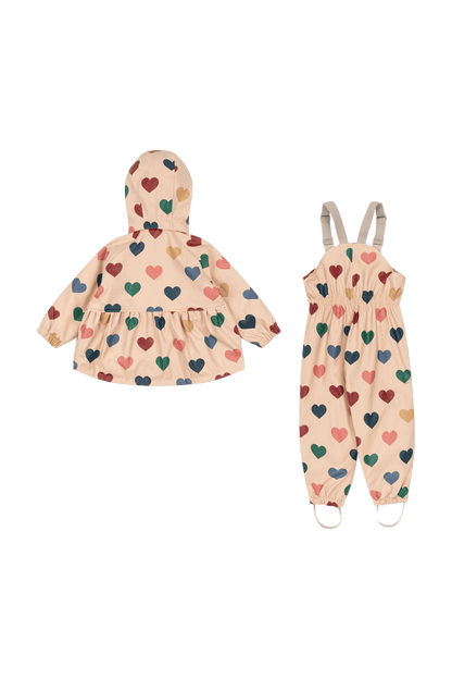 Komplet przeciwdeszczowy Rainy Palme Set BON COEUR COLORÉ