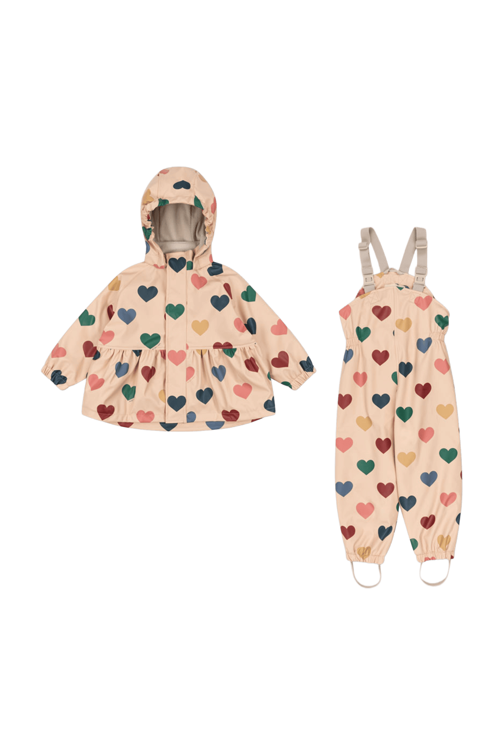 Komplet przeciwdeszczowy Rainy Palme Set BON COEUR COLORÉ