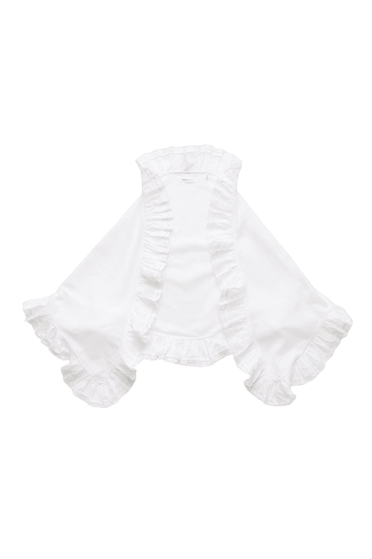 Ozdobny szal Beatrice Scarf WHITE