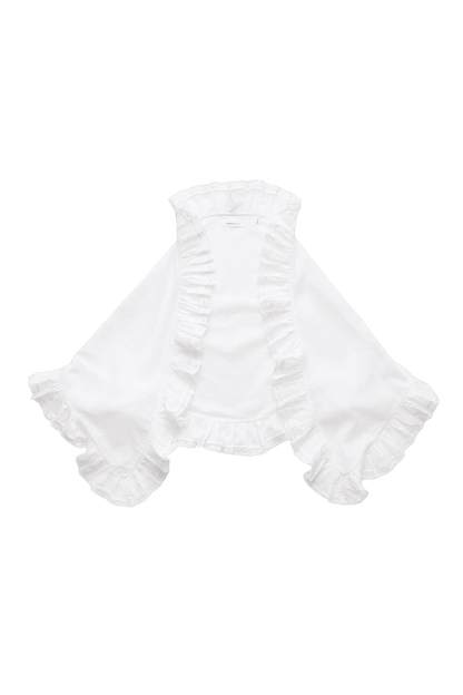 Ozdobny szal Beatrice Scarf WHITE