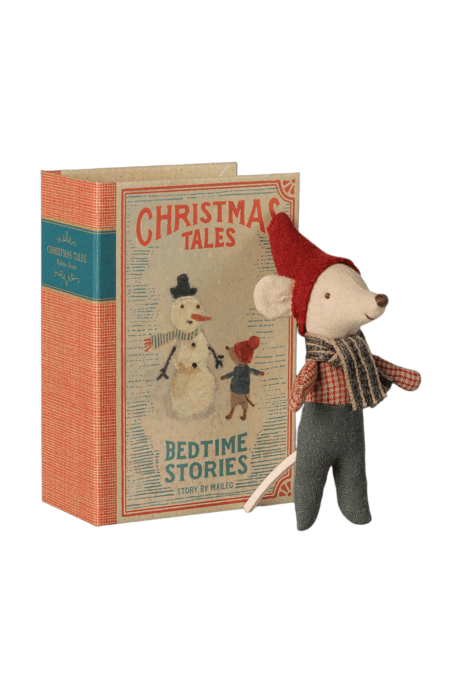 Świąteczna myszka Christmas Baby Mouse In A Book
