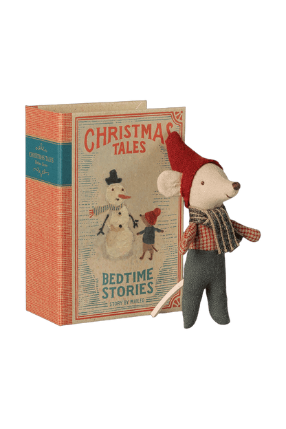 Świąteczna myszka Christmas Baby Mouse In A Book