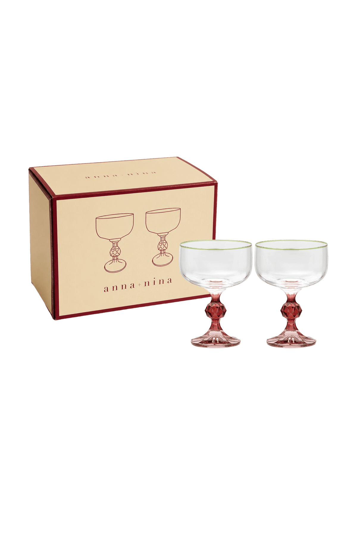 Harper Cocktail Glass Set of 2 HARPER