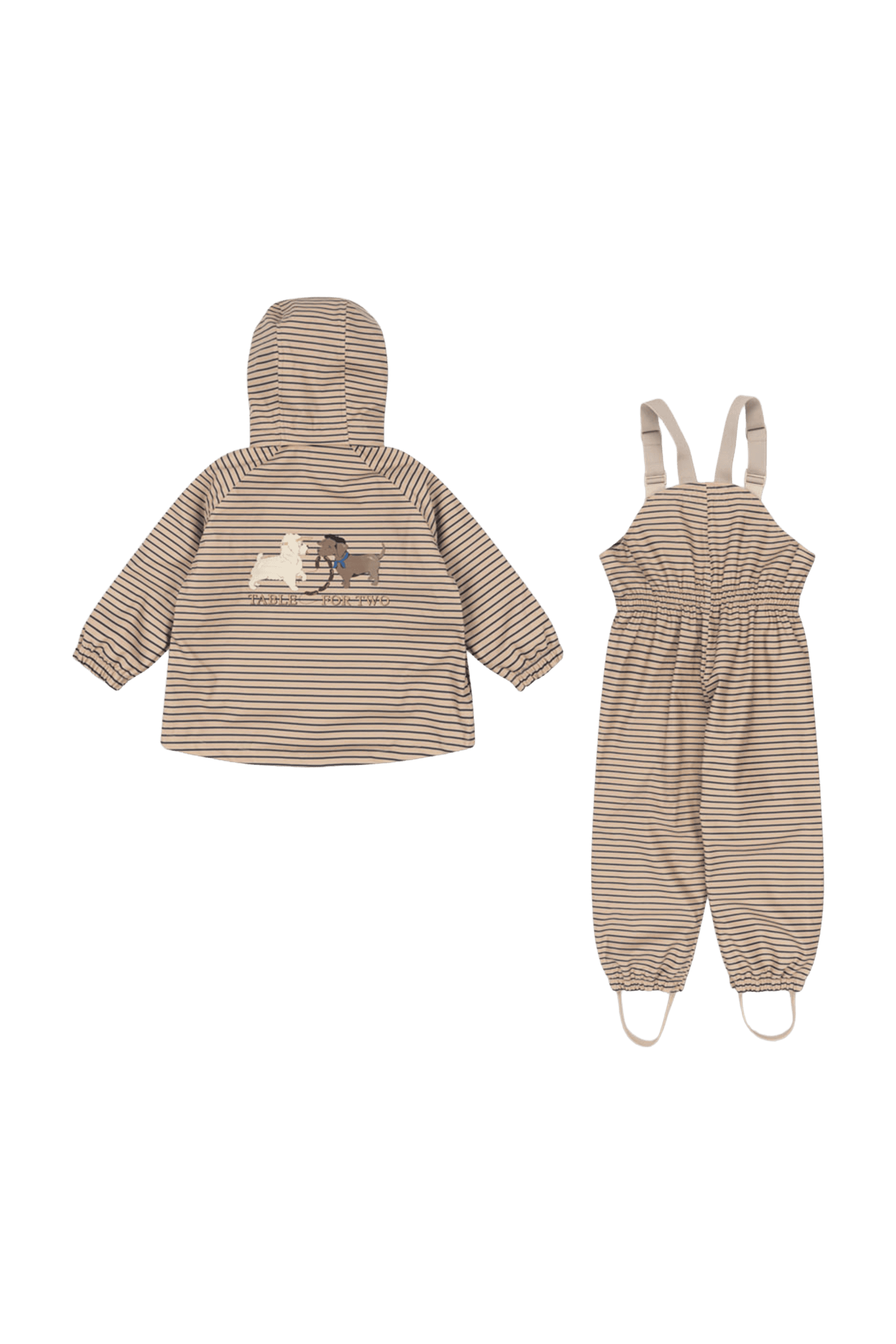 Komplet przeciwdeszczowy Rainy Palme Set STRIPE LA MER