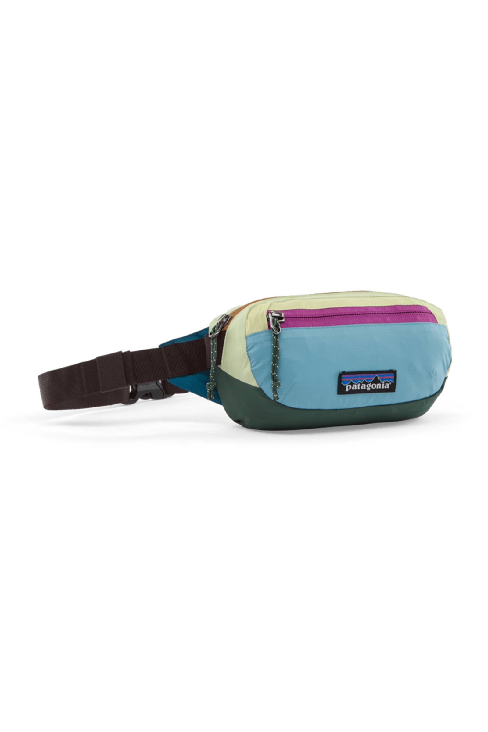 Saszetka Terravia Mini Hip Pack PATCHWORK: SNOWMELT BLUE