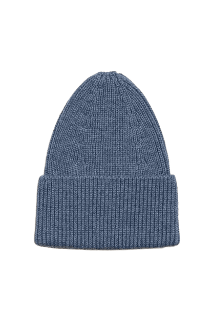 Fonzie Beanie Gorro de merino para todas las estaciones DENIM