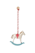 Metalowa ozdoba choinkowa ROCKING HORSE