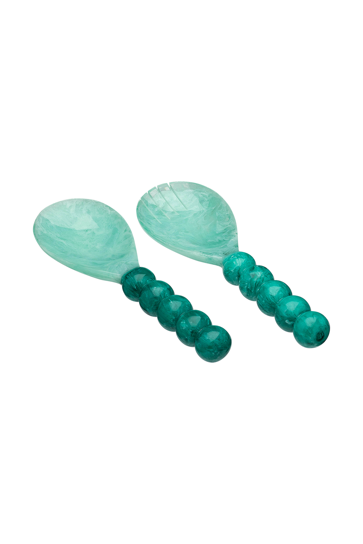 Basil Salad Server Set