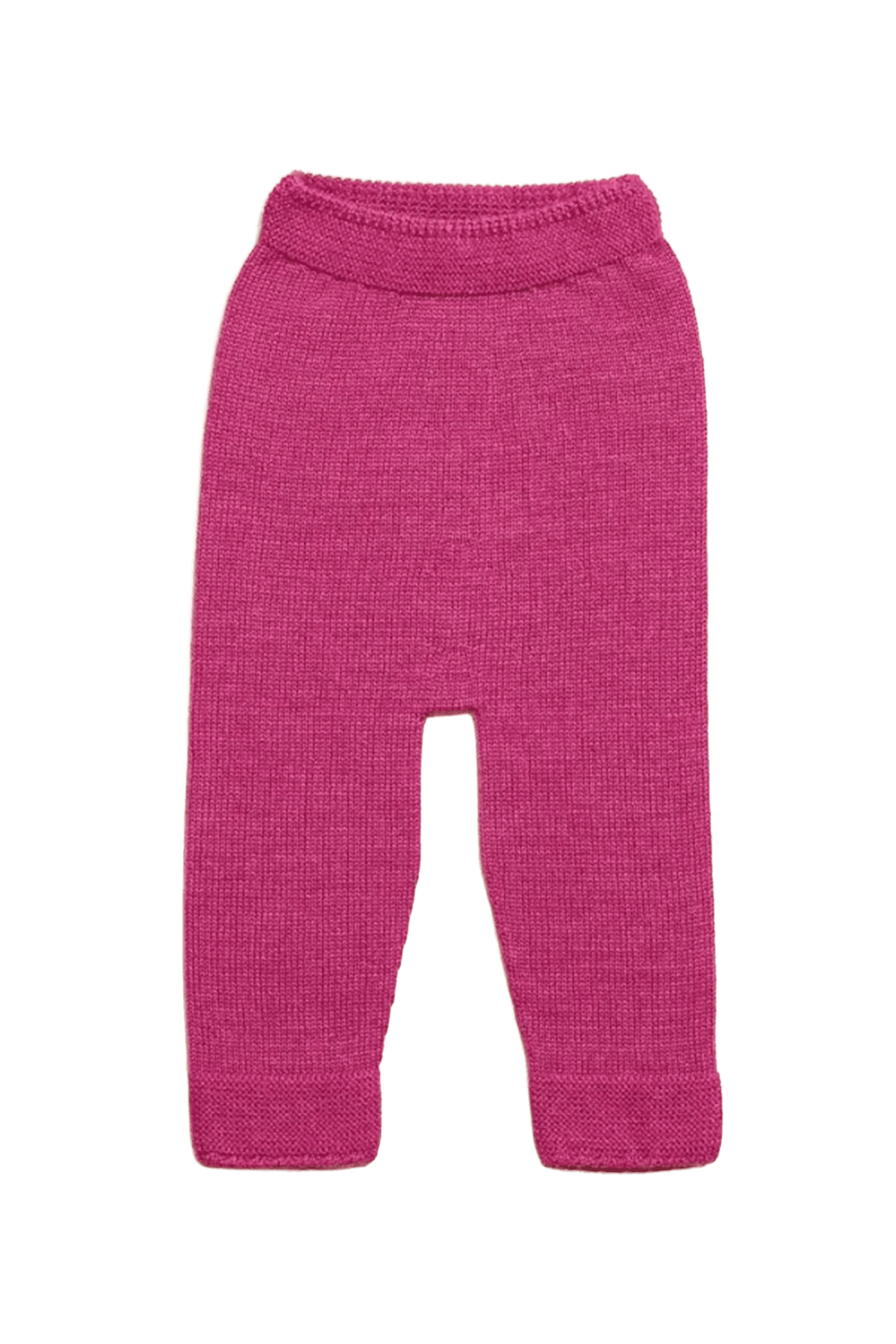 Short bébé en laine mérinos Guido FUCHSIA