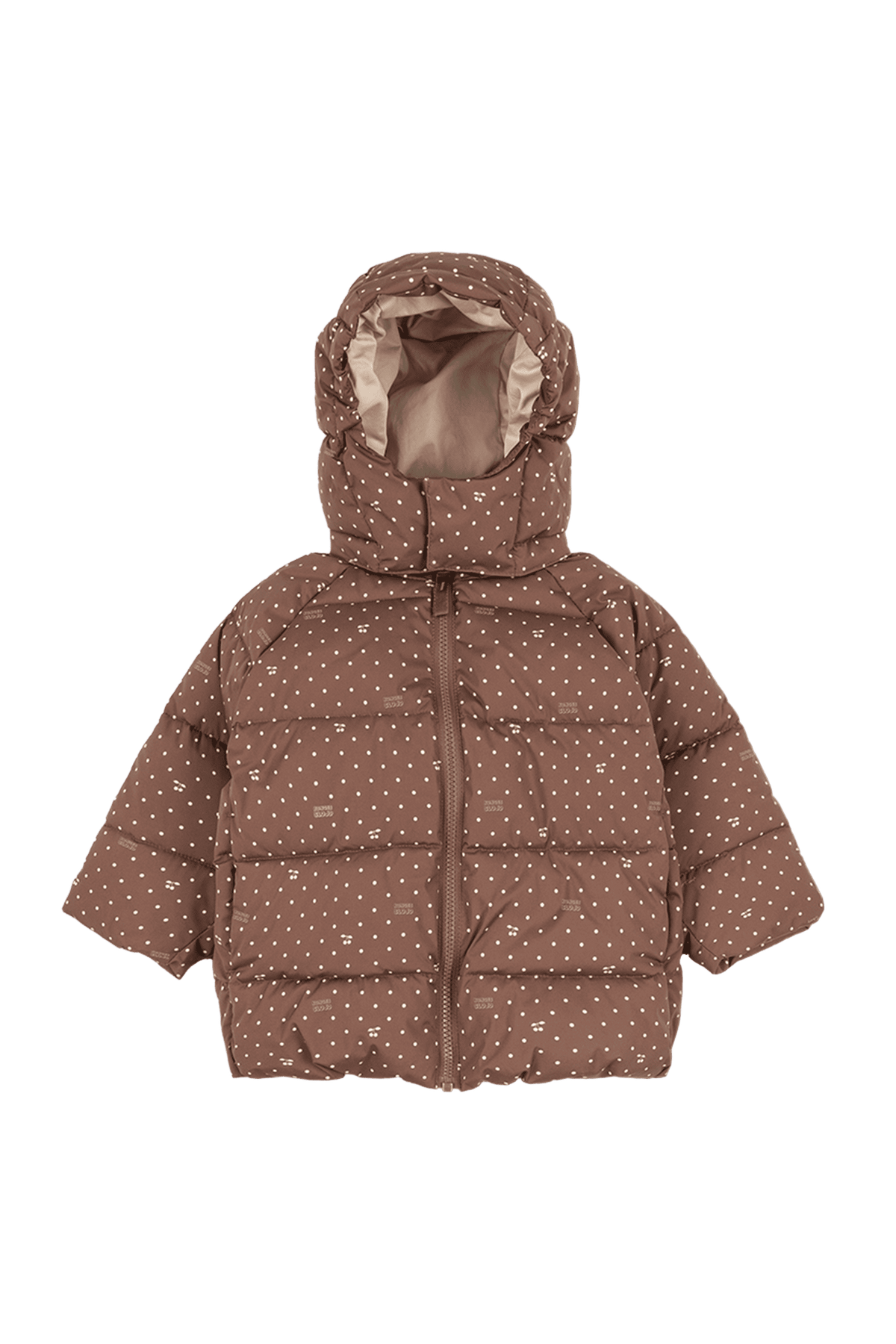 Veste chaude Nuka CHERRY DOT MARRONE
