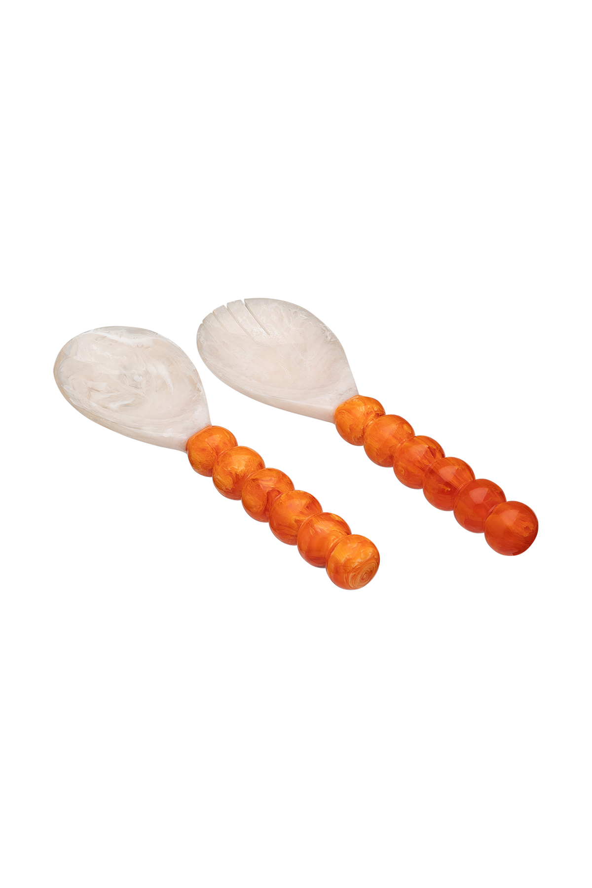 Copper Dawn Salad Server Set