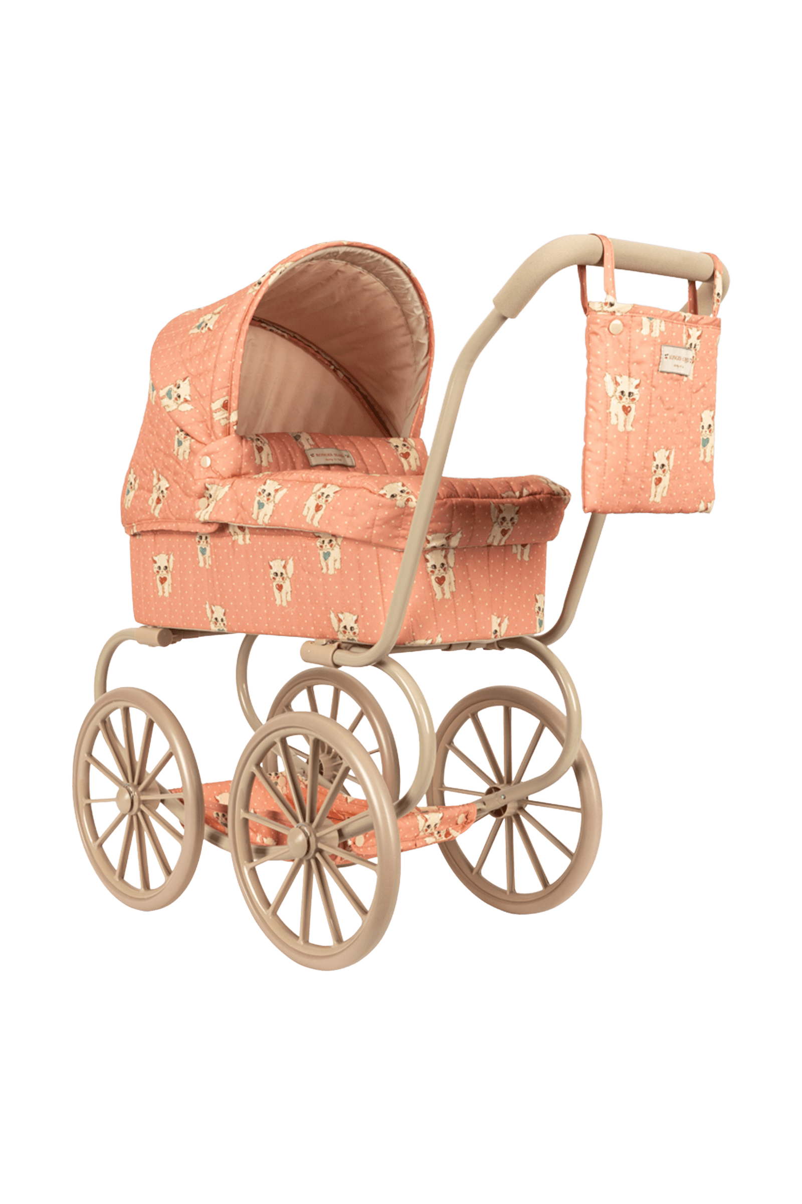 Wózek dla lalek z gondolą Minnie CIAO MIAO ROSE